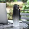 Large Capacity Sports Water Bottle PC Outdoor Sports Kettle Colorful Plastic Cup  Unisex