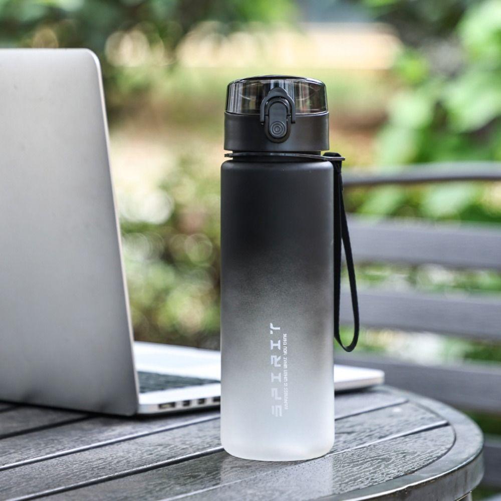 Large Capacity Sports Water Bottle PC Outdoor Sports Kettle Colorful Plastic Cup Unisex
