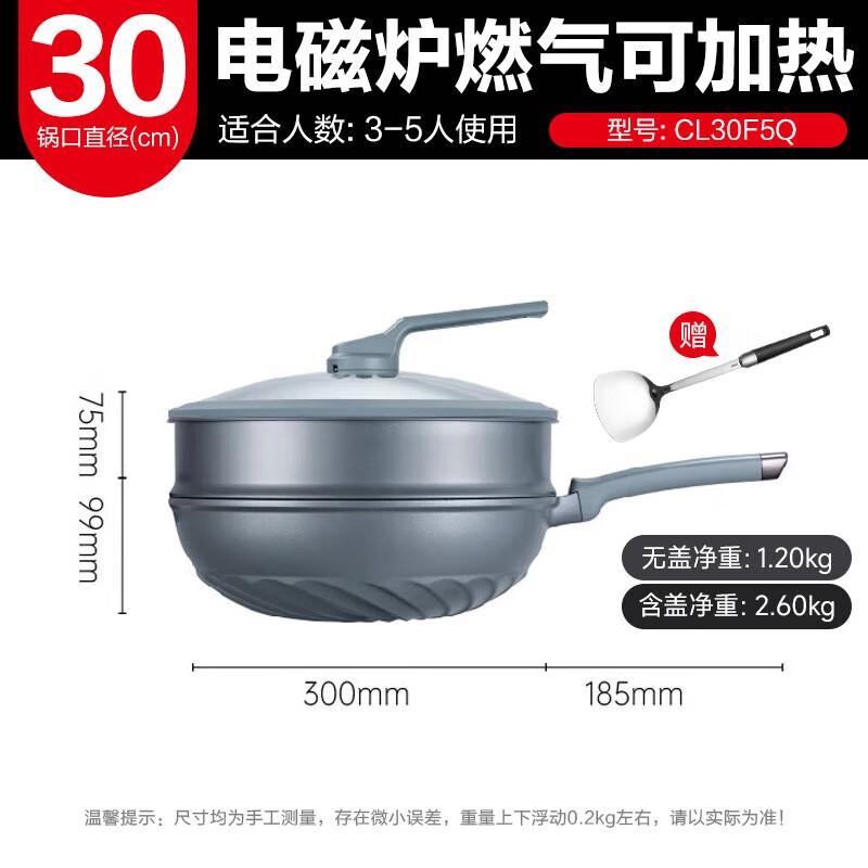 ASD Blue Diamond Titanium Non-stick Wok