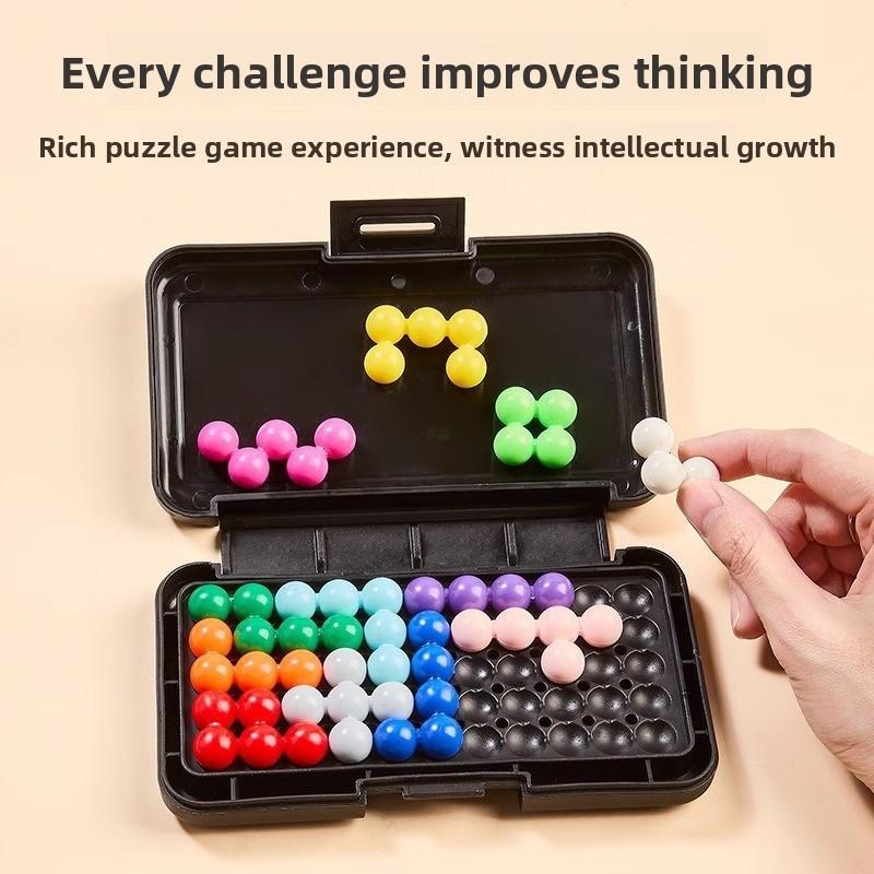 Magic Pearl Puzzle Block Toy For Kids Brain Teasers Stress Relief