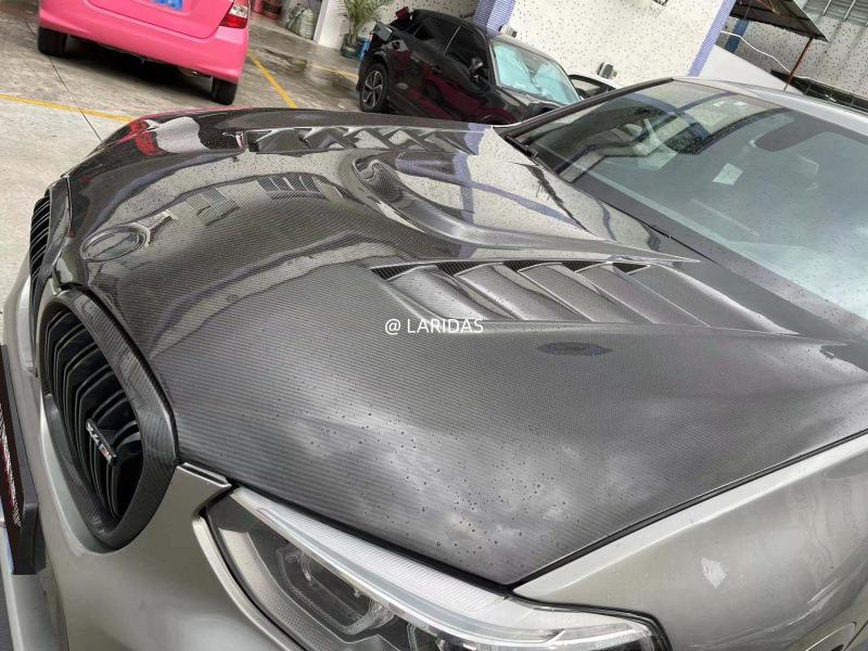 BMW F97 X3M / G01 F98 X4M G02 Carbon Fiber Hood Kit