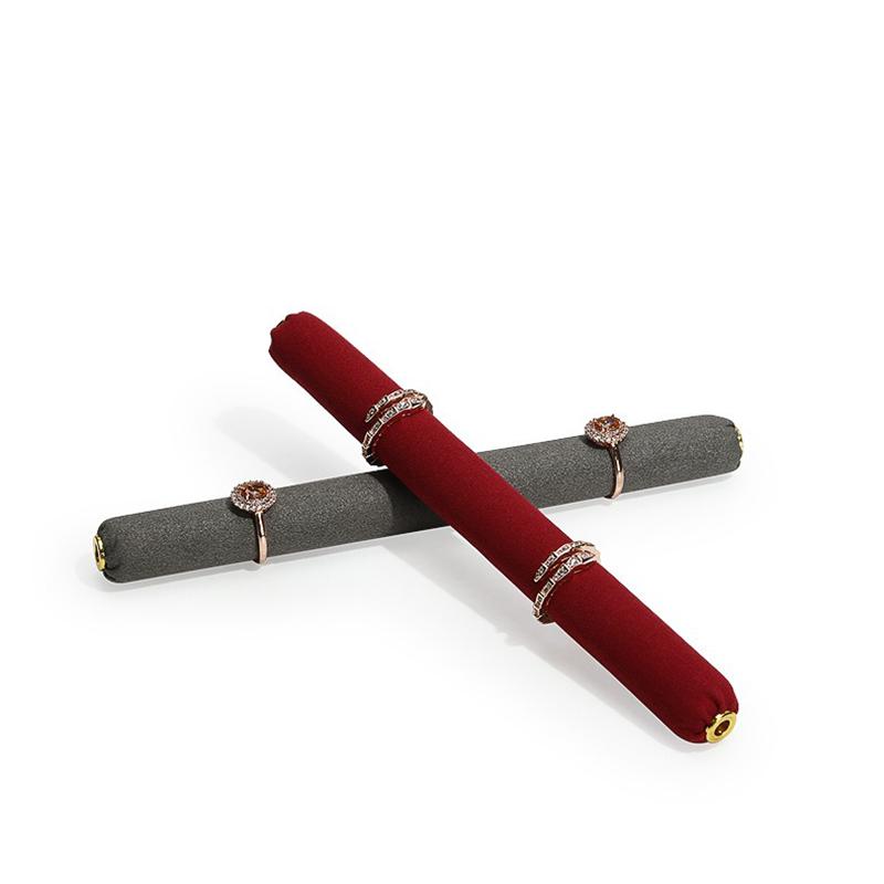 Ring Display Holder Microfiber Jewelry Showcase Stand Live Props Accessories Window Counter Jewelry Display for Jeweler Sellers