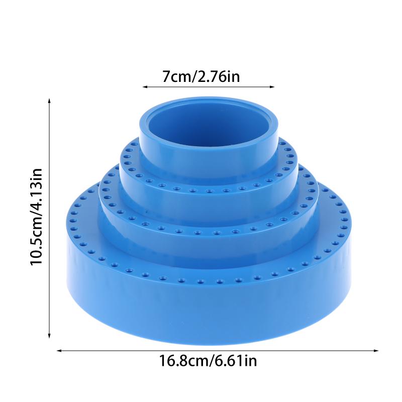 Περιστρεφόμενη Στρογγυλή Θήκη Αποθήκευσης Μυτών Δραπάνου Θήκη Μυτών Εργαλείων Περιστρεφόμενο Κουτί 360° Βάση για Μύτες Λειοτρίβησης Θήκη Μυτών Κατσαβιδιού