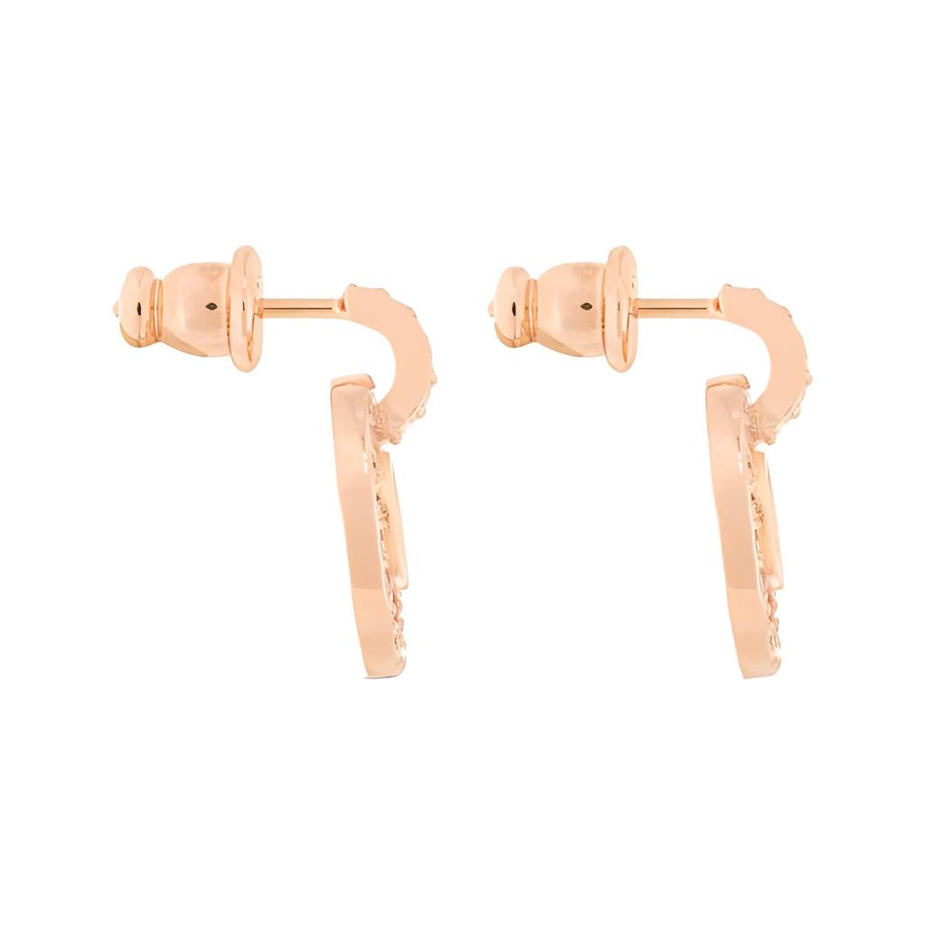 Dior Metal, Faux Crystal Earrings Women's Pink E2354WOMCY_D12P