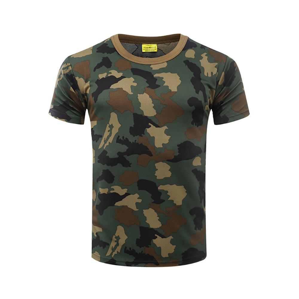 Men's Short Sleeve T Shirt T Shirt Outdoor Hunting Hiking T Shirt