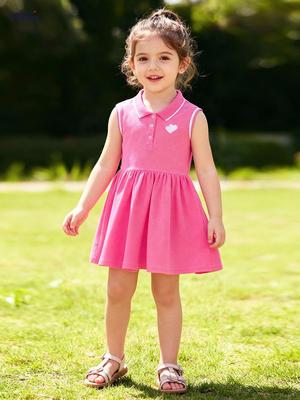 Vestido de Verano sin Mangas 100% Algodón para Niña Little Maven - Estilo Europeo y Americano