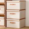 Home Wardrobe Storage Box with Lid for Clothes, Quilts, and Underwear