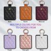 High Quality PU Leather Ring Holder Phone Case for Samsung Galaxy Z Flip 6 5 Flip6 Flip5 5G Protection Shockproof Cover