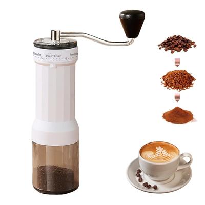 Portable Coffee Grinder, Manual, with 40 External Adjustments, Ceramic Grinding Core, Adjustable Grinding Level, Easy To Clean, Perfect for Home,