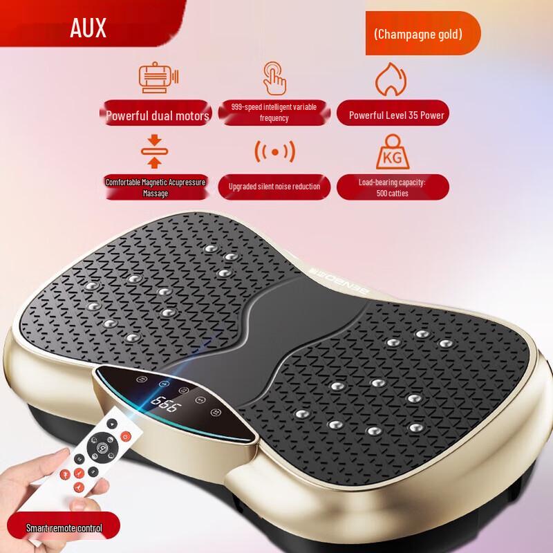 AUX Smart Remote Vibration Plate Machine