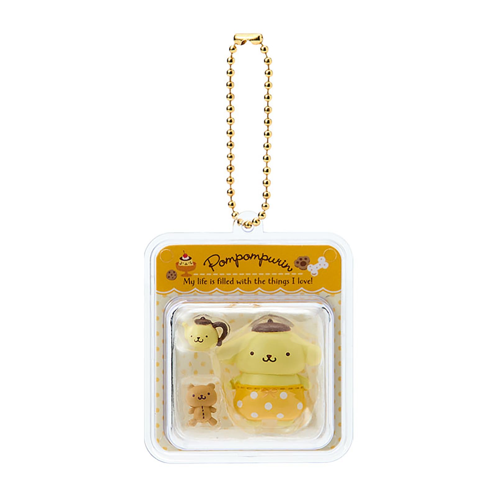 

Sanrio Miniature Package Charm Pompompurin AS Paper 059226 (Miniature Toy) PVC, Resin,