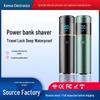 Enhanced Mini Waterproof Electric Shaver - Single-Head Round Design