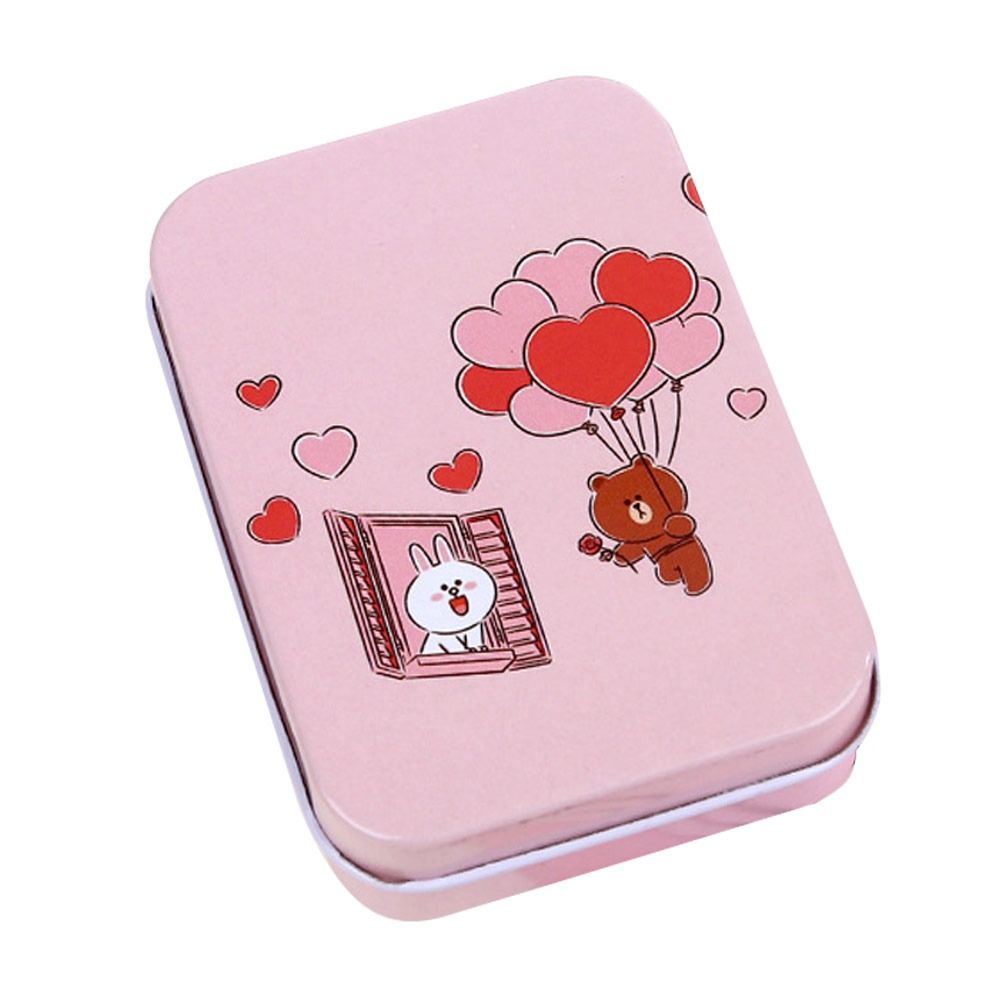 Stearinlys metallboks for fløtebalsam aluminium tinnkrukke tebokser etterfyllbare flasker kosmetikkbeholder