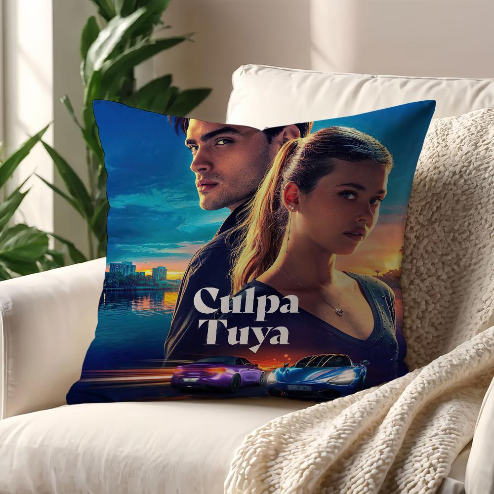 Hot Movie C-Culpa Tuya cushion cover Room Home Sofa living Office Coffee Shop Car Printing Decoration Nordic Simplicity Cover