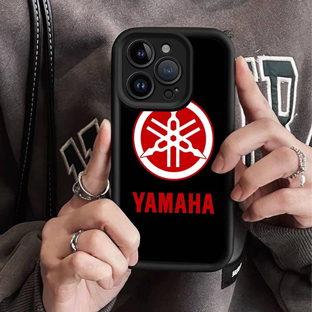 

Motorcycle Classic Y-YAMAHAS LOGO Phone Case For IPhone 17 16 E 15 14 13 12 11 Pro Max Plus Back Cover iPhone 15