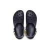 Crocs Unisex Dark Blue White Breathable Comfortable Clogs 208776-4LH