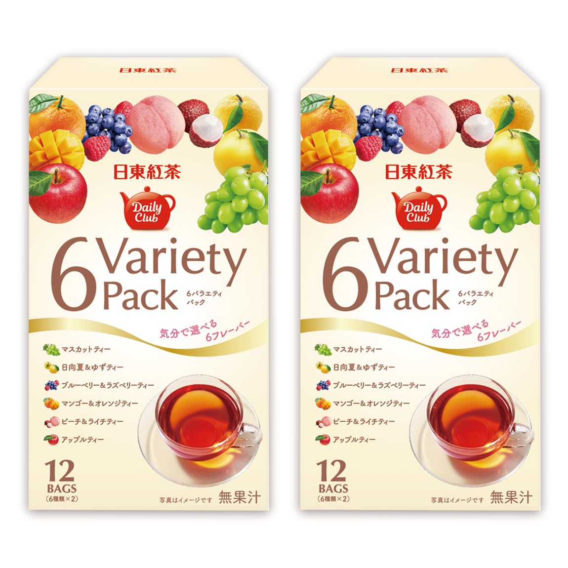Mitsui Norin Daily Club 6 Variety Pack TB 12 bags ( 2)