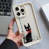 Anime Mädchen Katze Kiki Handyhülle für Apple iPhone 17 Air 16 16e 15 14 Plus 13 12 11 iPhone17 Pro Max X Xs XR 8 Weiche Hülle