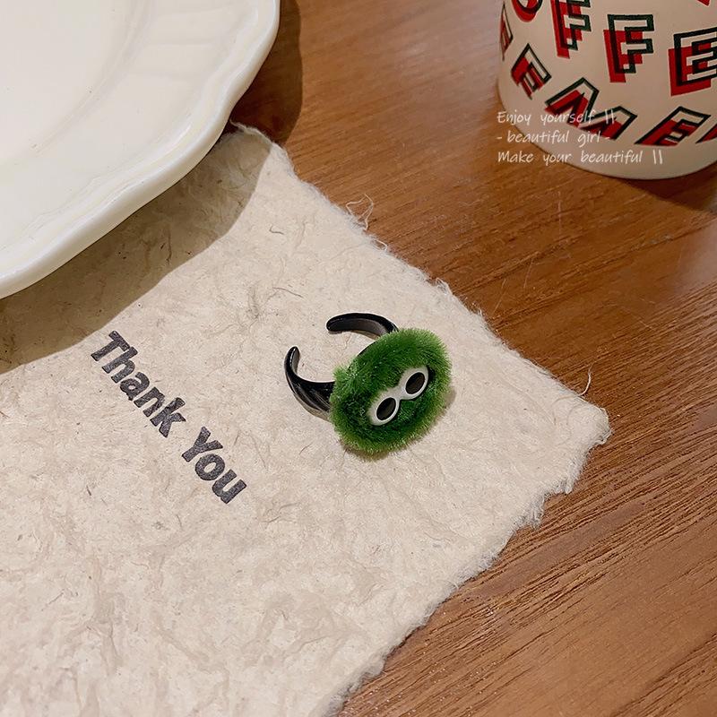 Koreanisches Zirkon-Liebesring-Set – luxuriöse, schlichte Statement-Ringe für einen vielseitigen Stil