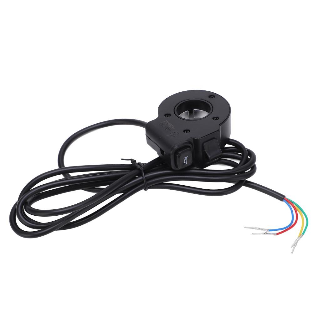 2 in 1 Turn Signal Switch Inner22.2mm Motorcycle Switch Durable Horn Control Switch  Motorcycles