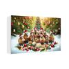 Capybara Advent Calendar Christmas 2D Capybara Decorations 24 Day Countdown To Christmas Calendar for Tree Car Wall Home Festive Holiday Decor