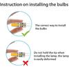 Lxcom Lighting G4 LED Bulb 12V Bi-Pin Base 1.5W LED COB Light Bulbs (10 Pack) 10W Halogen Replacement Warm White 3000K T3 G4 Base No Flicker for