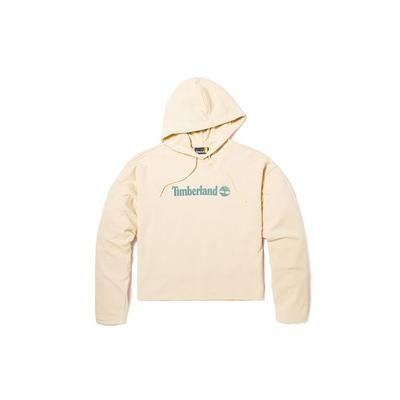 Casual Fleece Loose Hooded Sweatshirt Women Tops Smoke-White A6AZ2-V04
