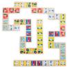 New Classic Toys jeu de domino Voertuigen junior 9 cm bois 21 pièces