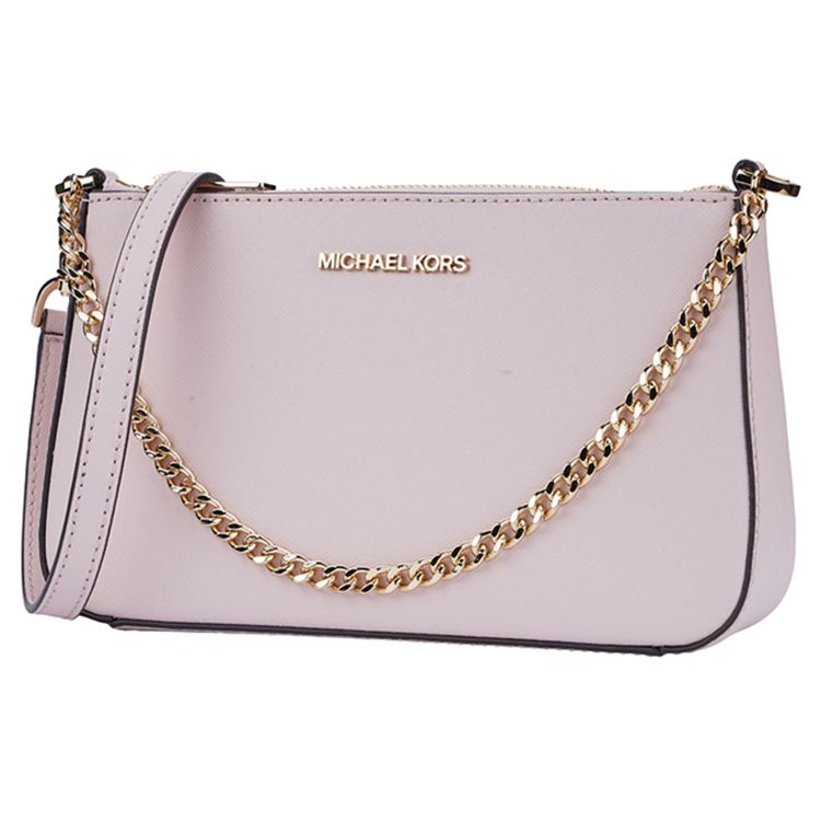 Michael Kors Jet Set Chain Minimalist Shoulder Bag Women Shoulder Bag Pink 35S0GTVU6L-POWDER-BLUSH
