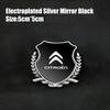 For Citroen C4 C3 C2 C1 C5 DS3 Berlingo Xsara Grand Picasso Jumper Metall Bilklistremerke Mai Sui Side Logo Vindu Karosseri Bil Logo
