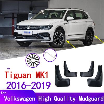 Mud Flaps For Volkswagen VW Tiguan MK1 AD1 5N 2016- Mudflaps Splash Guards Mud Flap Front Rear Mudguards