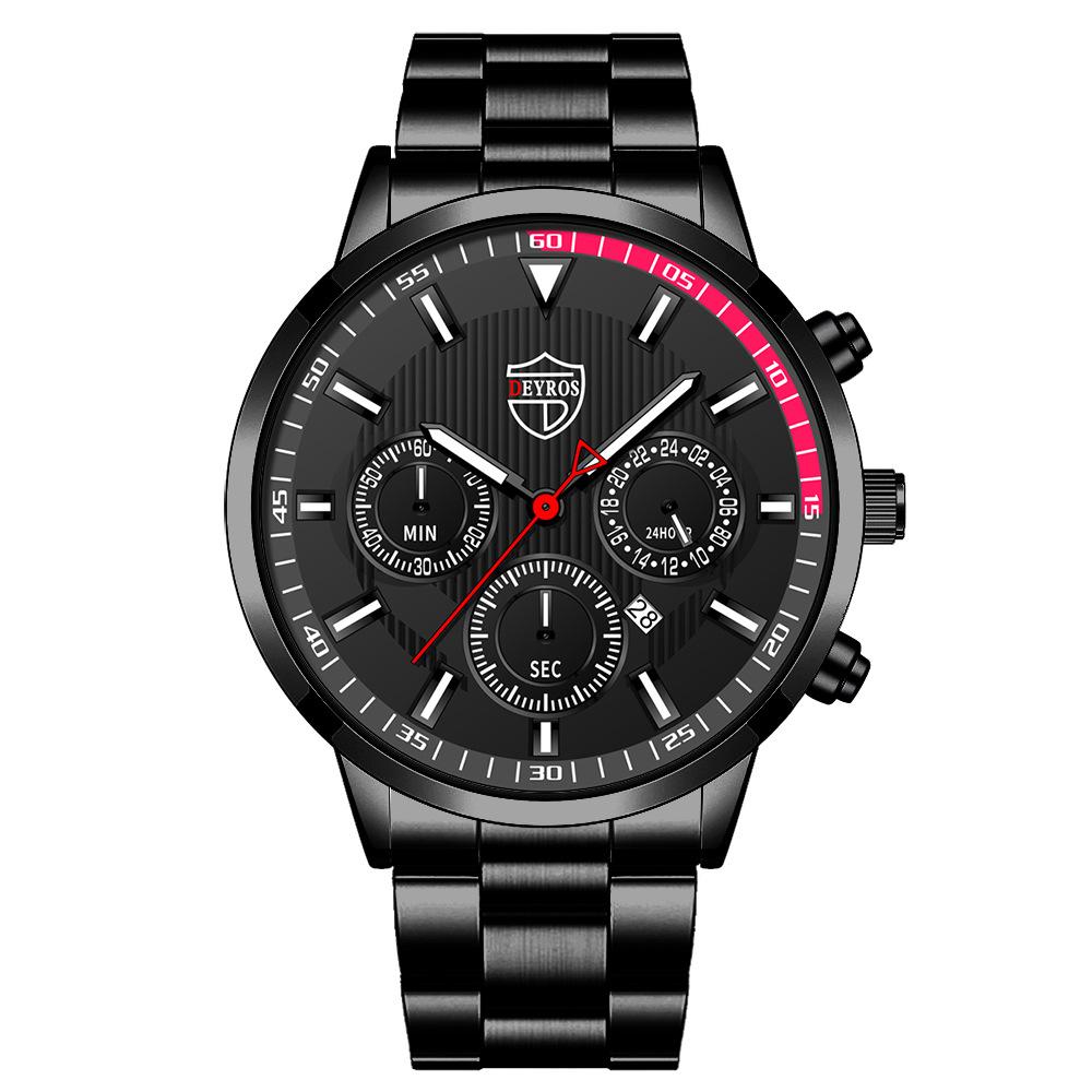 Men'S Watch Fashion Calendar Luminous Fully Automatic Quartz Watch