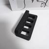 Decorative Multicolor Plastic Mounting Shelf Wall-Mounted Tool Organizer Screwdriver Holder Storage Solution