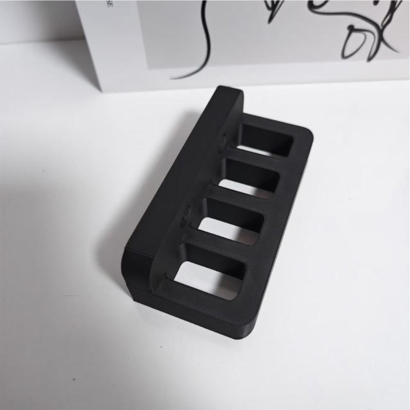 Decorative Multicolor Plastic Mounting Shelf Wall-Mounted Tool Organizer Screwdriver Holder Storage Solution