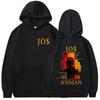 Rapper Josman J.O.$ Album Graphic Men Women Retro Long-sleeved Oversized Y2k Streetwear Hip-Hop Autumn Winter Pullover Tracksuit Female Male Clothing