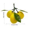 Artificial Lemon Simulation Lemon Fake Fruit Decoration for Kitchen Party Decoration