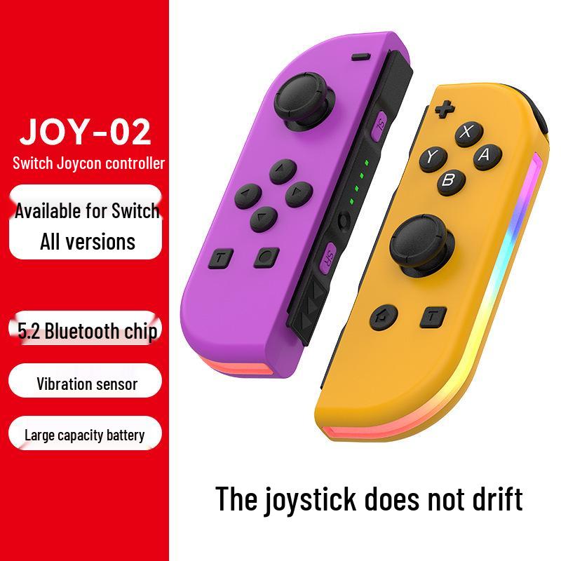 Colorful RGB Switch Joy-Con Controller with Vibration & Six-Axis Gyroscope