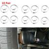 20pcs Boot Clamp Include Stainless Steel 10X-Short Bands + 10X-Large Bands For Auto / ATV CV  Joint Axle&CV Boot Clamps Kit