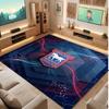Tappeto in Velluto di Cristallo con Stampa Calcio Ipswich Town, Tappeto da Pavimento Interno Comodo Assorbente d'Acqua Antiscivolo