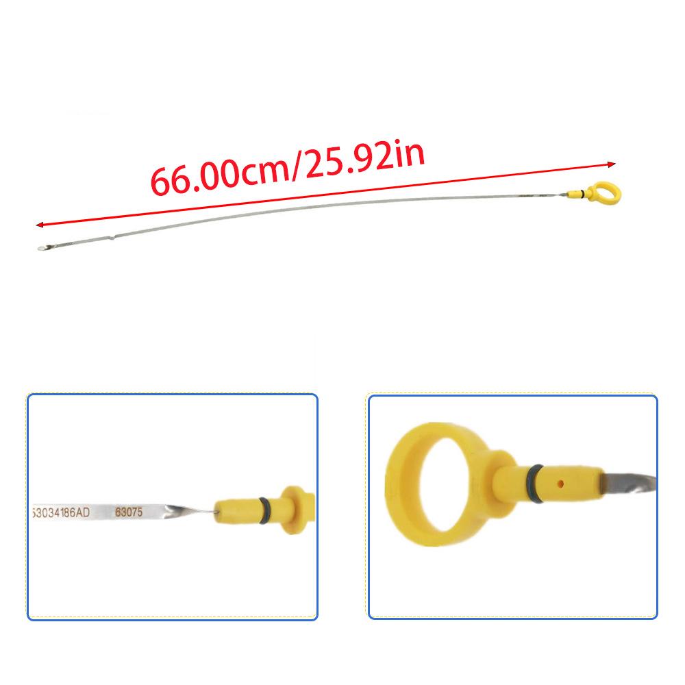 53034186AD Engine Dipstick for 5.7L HEMI Jeep Grand Cherokee & Dodge Durango.