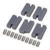 5x Surfboard Fin Compatibility Kit For Fin Box Surfing For Fcs2 Surfboard