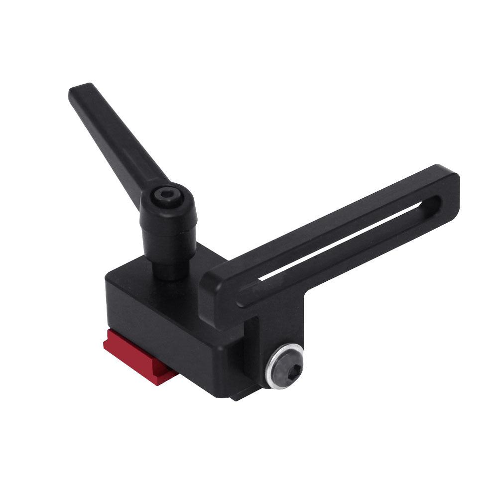 30 Type Miter Track Stop - Aluminium Alloy Miter Track Jig , T Track Stop Block with Lock for Standard T-track Woodworking Tools