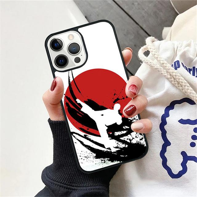 Oyama Kyokushin Karate taiji Coque Shell For iPhone 17 Air 15 16 14 13 12 Pro Max 11 Pro Max Plus Phone Case Cover