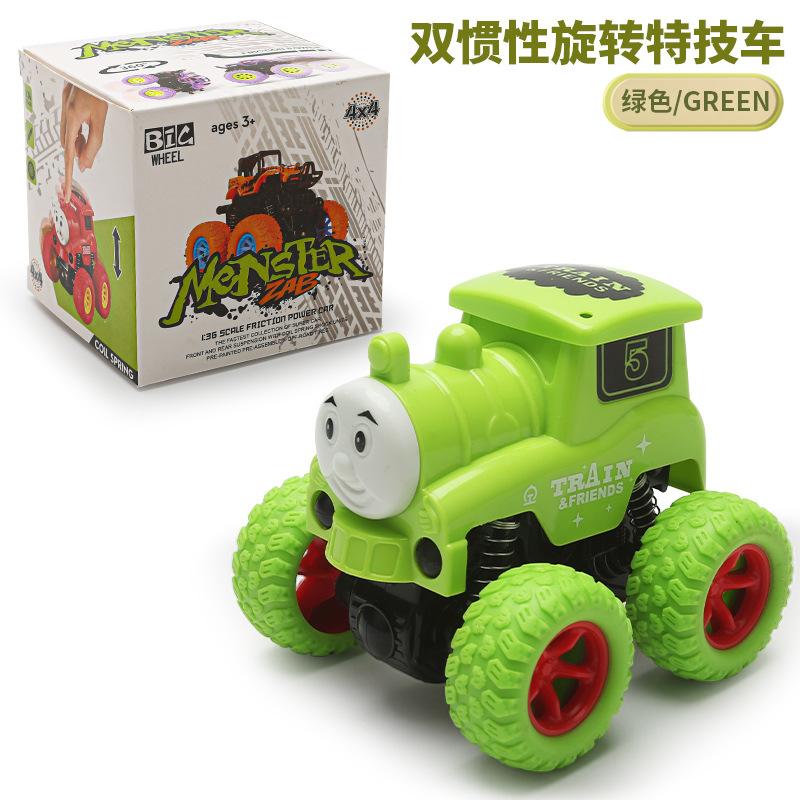 Inertial 4X4 Off-Road Vehicle, Children'S Simulation 360-Degree Stunt Model Car Drop-Resistant Car Toy