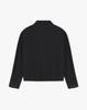 Work On Body Off Ber Semi-Oversized Cotton Blouson Jacket [Black]