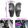 F15 F16 LHD RHD Car Gear Shifter Knob Shift Lever Cover Replacement For BMW X5 X6 Series 2014-2018 61319346825 61319346826