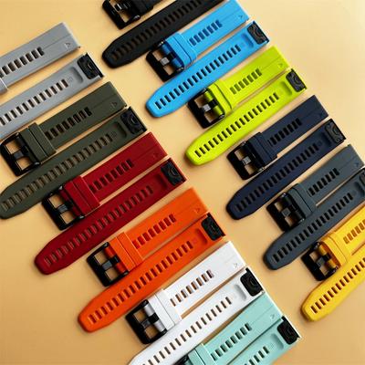 Bracelet QuickFit 22mm 26mm Silicone pour Garmin Forerunner 970 935 945 Fenix 8 7X 7 6X Pro 5X 3 Bracelet d'Origine Enduro 3 2 Bracelet
