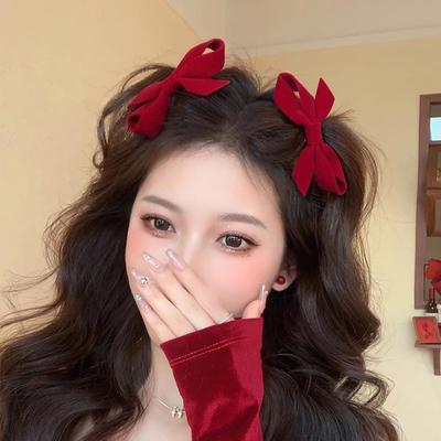 New Fashion Elegant Bow Hair Clips Princess Ribbon Headwear Girls Women Hair Accessories High Quality Hair Clips