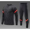 Kids Adult Soccer Uniform Set Long Sleeve Training Match Jersey Kit Sportswear