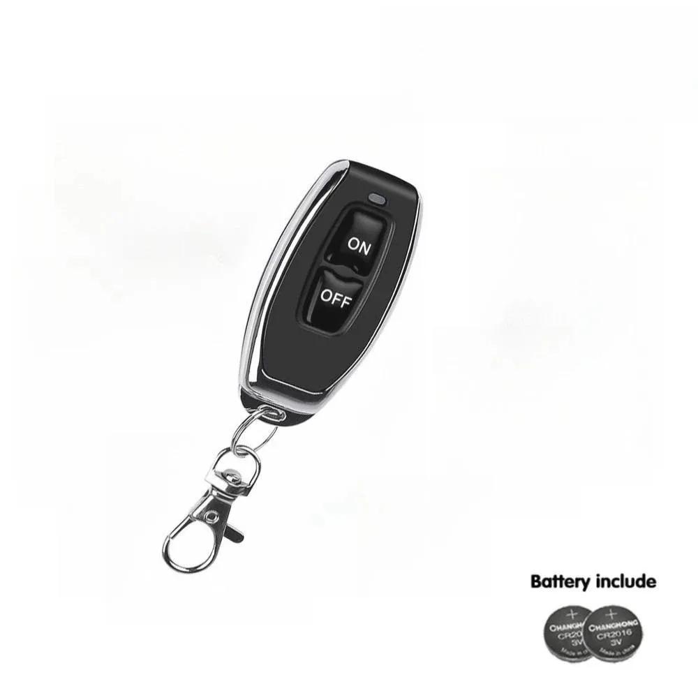 433MHz AC 110V 220V Wireless RF Remote Control Switch 1CH Relay Receiver With ON OFF Transmitter For Led Light Bulb DIY Control